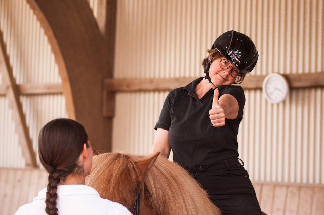 Bewegungstraining auf dem Pferd